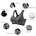 DSTANA 2 Pack Racerback Sports Bras for Women - Seamless High Impact Support Yoga Gym Removable Pads