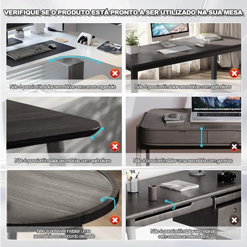 Bandeja de Teclado E Mouse com Grampo C, Suporte para Teclado, Extensor de Mesa, Bandeja de Teclado Deslizante Sob a Mesa