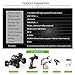 Exercise N Play RC Car, Remote Control Car, Terrain RC Cars, Electric Remote Control Off Road Monster Truck, 1:18 Scale 2.4Ghz Radio 4WD Fast 30+ MPH RC Car, with 2 Rechargeable Batteries