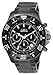 Invicta Men's Specialty Quartz Watch with Stainless Steel Band, Black (Model: 6412)