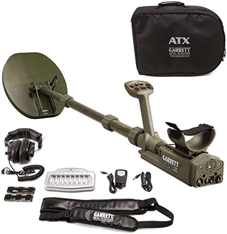 ATXGarrett Pulse Induction Metal Detector with 11x13 Mono Closed Searchcoil