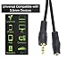 SaiTech IT 15 Feet 3.5mm Male to Female Stereo Audio Jack Extension Cable