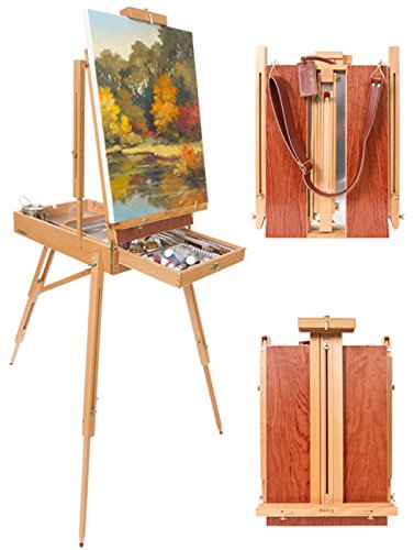 Paris Deluxe French Easel w/Leather Carry Strap