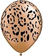 Amazon.com: Jungle Print Leopard Balloons 10 per Package Size 11 Inches ...