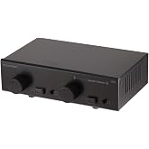 Monoprice 2-Channel A/B Speaker Selector - Black With Volume Control, Built In Independent Volume Controls, Accepts Wire Gauges Up To 14AWG