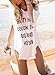 Shanshan Women's Baggy Swimwear Bikini Cover-ups/beach Dress/night T-shirt (Free size, White)