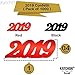 2020 Confetti | Pack of 1000, 1.5 Oz - Graduation Table Decorations | Graduation Confetti Great for Graduation Party Supplies | Graduations Decorations 2020 | Red and Black