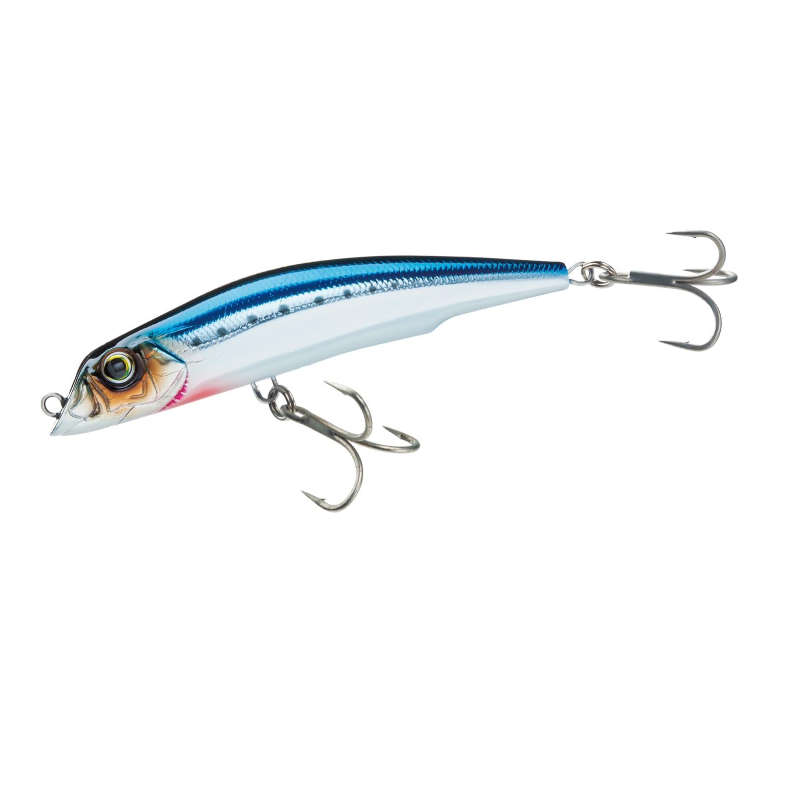Yo-Zuri Mag Darter Floating Diver Lure, Chrome Sardine, 5-Inch