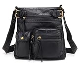 Scarleton Accent Top Belt Crossbody Bag H183301 - Black