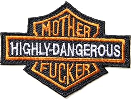 Biker Patch Iron Sew On Clothing Jacket Motorcycle Motorbike Embroidered Badge - Foto 4