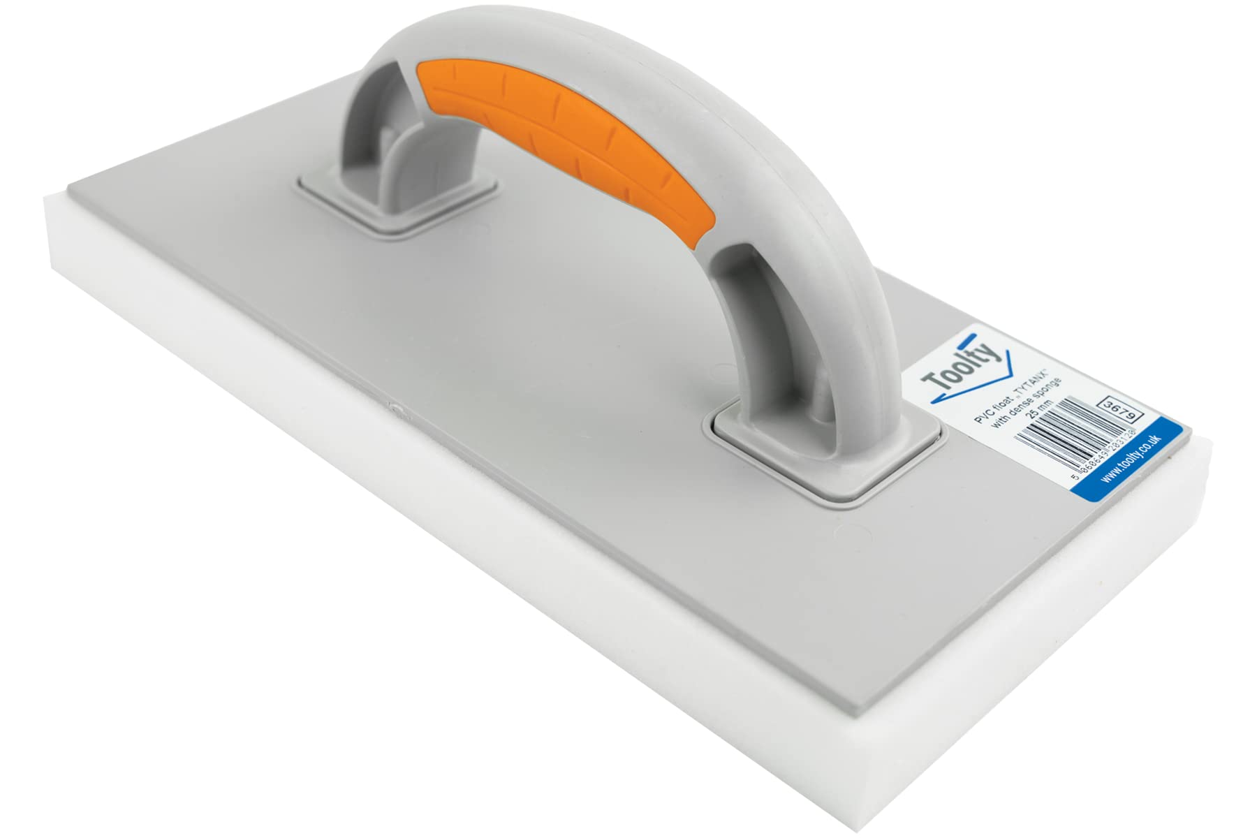 Toolty PVC Sponge Float - 280 x 140mm - Dense Sponge - for Brick, Concrete, Stucco, Tile and Wallpaper - DIY - TLTY-3680