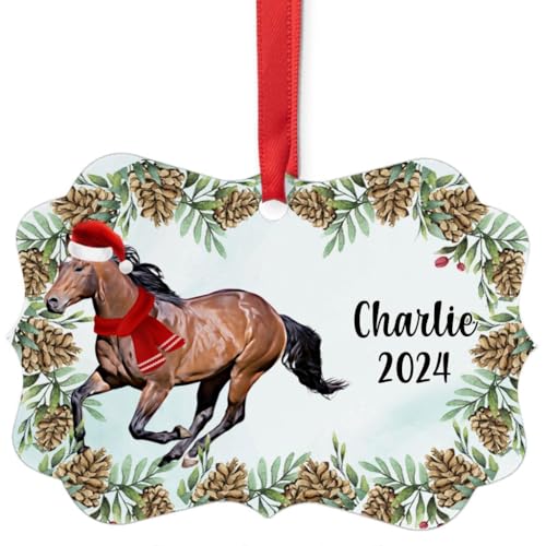 Cleveland Bay Horse Christmas Ornament 2024