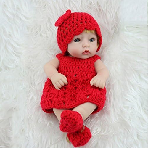 Lukalook Newborn Baby Doll Handmade Lifelike Silicone Dolls Soft Toys Gift