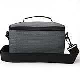 VR Headset Case, Samsung Gear VR Virtual Reality Headset 3D Glasses, Travel Carrying Mozeat Lens VR Bag Case, Works with Samsung, iPhone, LG and so on Smartphone, Gray