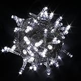 LEDwholesalers 100 led 10m Christmas Wedding Warm White Color String Lights,2021WW