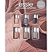 Essie Wild Nudes Collection 6 Pcs Incl. 3X 0.46 fl.oz. Full Size + 3X 0.16 fl.oz. Mini Essie Shades USA Nail Salon Laquers