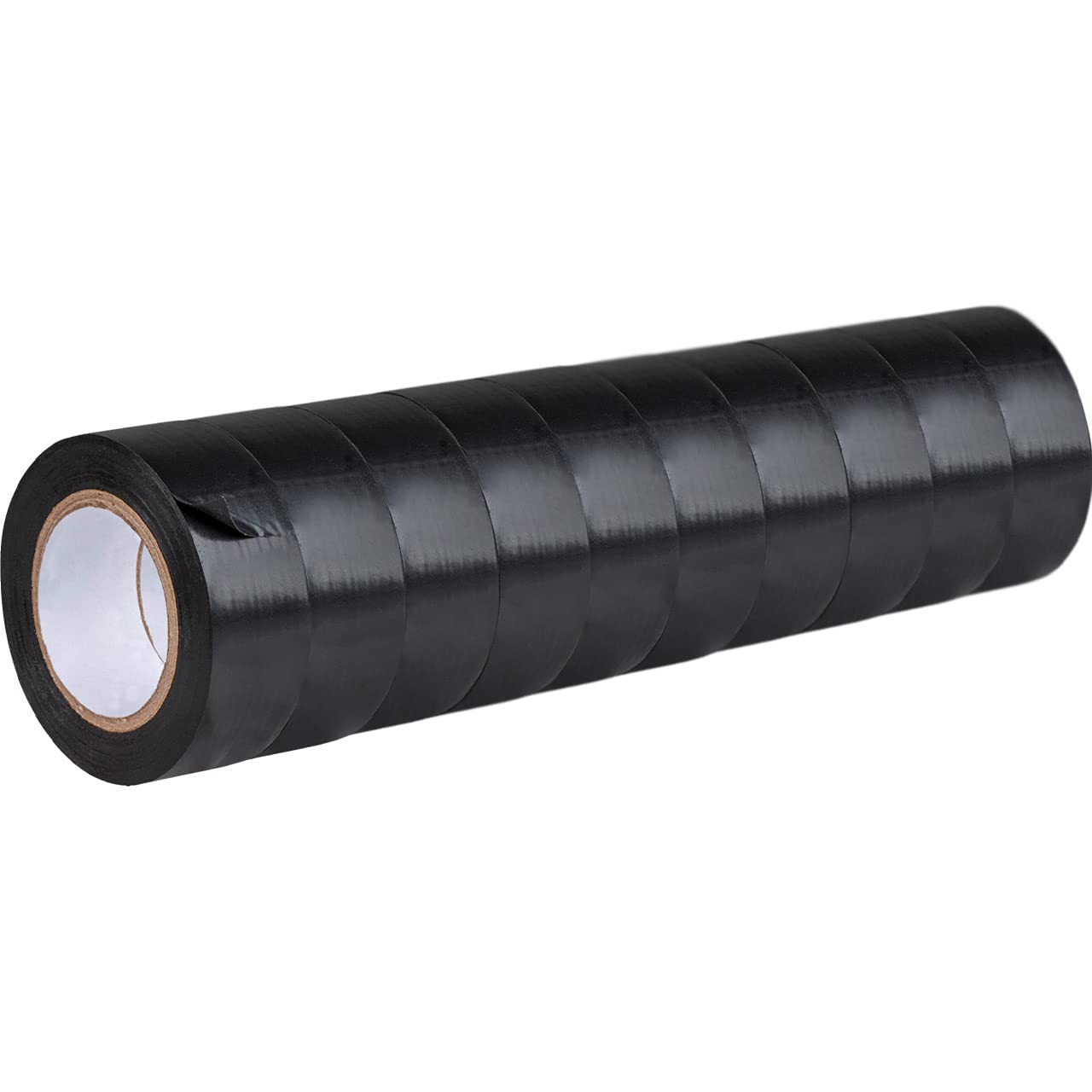 GRIP Eventbasics GT 807 Insulation Tape 19 mm x 10 m VDE Tested Waterproof Elastic Puncture Resistant up to 5 kV Black Set of 10