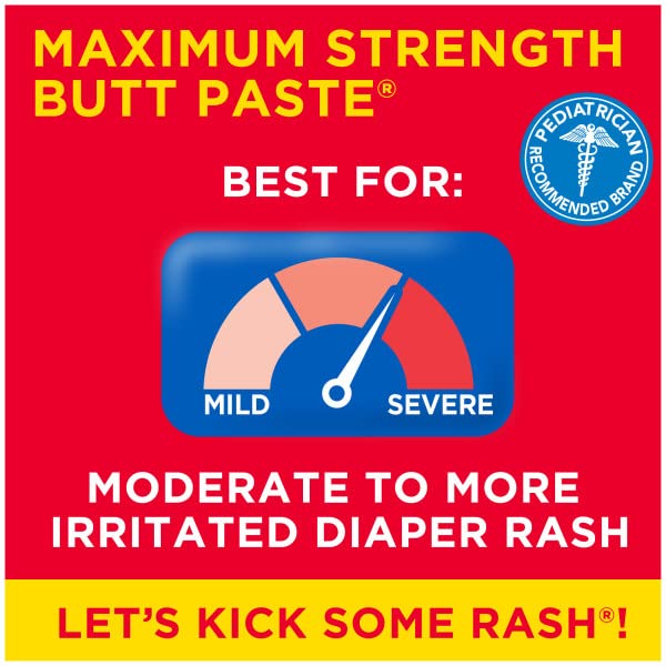 BOUDREAUX’S MAXIMUM STRENGTH BUTT PASTE OINTMENT 4 OZ (PACK OF 3)