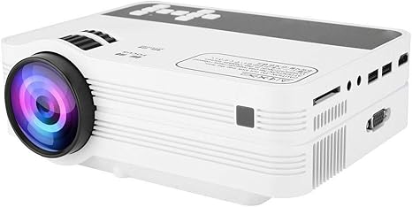 Amazon.com: ASHATA Mini Proyector, 4500 lúmenes Portátil LCD ...