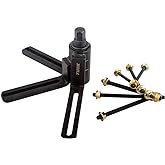Tusk Crankcase Splitter/Separator Tool - Adjustable, 6mm/8mm Bolts | For Vertically Split 2-Stroke and 4-Stroke Crankcases; Adjustable Arms