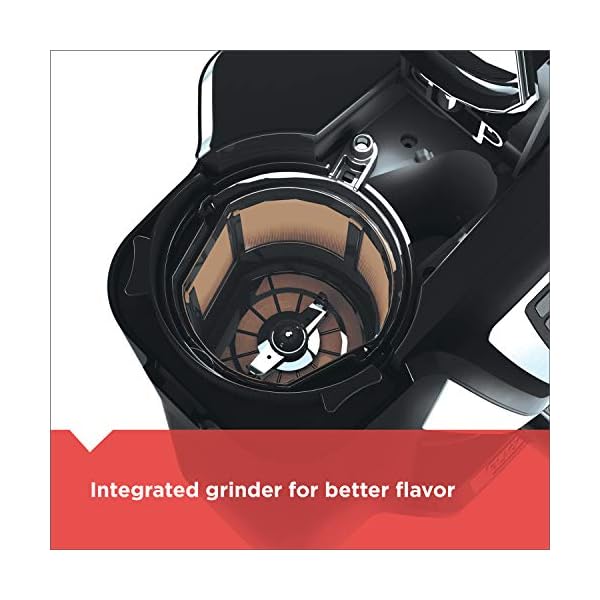 BLACK+DECKER CM5000GD 12Cup Mill and Brew Coffee Maker, Black/Grey