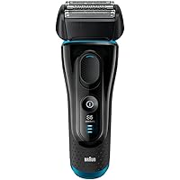 ブラウン シリーズ5 メンズ電気シェーバー  5197cc 4カットシステム 洗浄機付 水洗い/お風呂剃り可