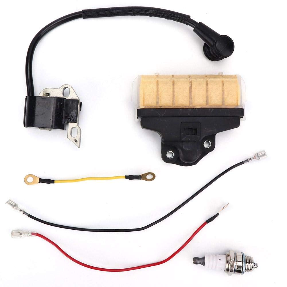 Air Filter Ignition Coil Ignition Plug Kit for 021 023 025 MS210 MS230 MS250 Chainsaws Garden Tool Essential Accessories