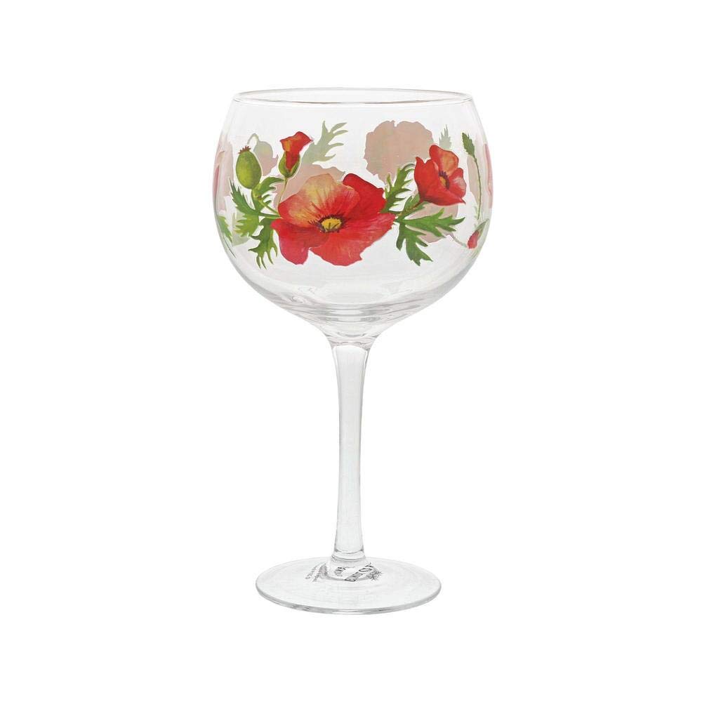Ginology Poppies Copa Gin Glass