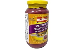 Creme De Crevettes Salees Bagoong Alamang (Salted Tiny Shrimp) - 12oz (Pack of 1)