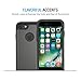 iPhone 7 Case, UNU [UShield Series] Ultra Protective Case for Apple iPhone 7 (2016) 4.7 inch Dual Layer + Shock-Absorbing Hard Bumper Cover (NOT Compatible with iPhone 6/6s) - Metallic Grey