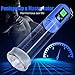 Electric Male Penis Vacuum Pump, Feelingirl Men Adult Sex Toys Rechargeable Automatic Enhancement Training Device with 4 Suction Intensities for Stronger Bigger Erections