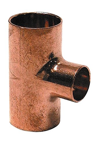 Sanitop-Wingenroth 11675 6 Copper Tee Number 5130 Reduced 15 x 18 x 15 mm