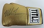Mike Tyson Authentic Signed Gold Title Boxing Glove Autographed PSA/DNA ITP