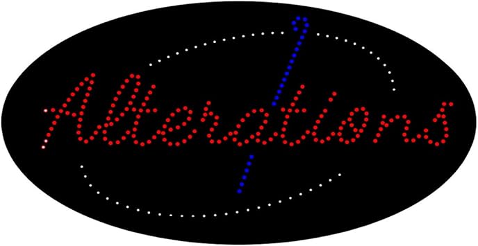 Amazon Com Led Tailoring Alterations Sewing Open Light Sign