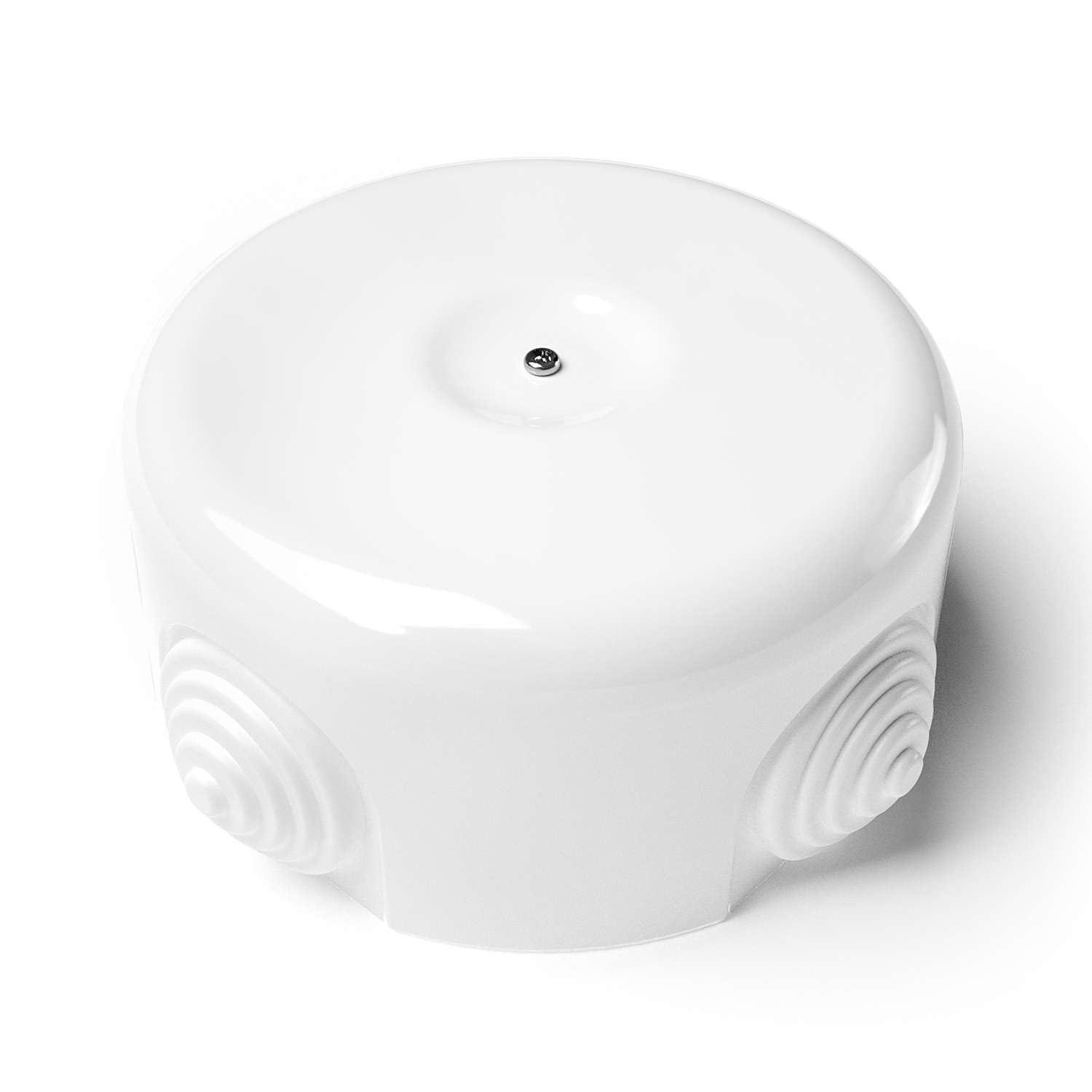 Lightstock Large Junction Box Porcelain Decorative Junction Box White