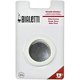 Bialetti Moka Express 6 Cup Replacement Filter and 3 Gaskets , White