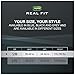 Depend Real Fit Incontinence Underwear for Men, Maximum Absorbency, L/XL, 4 Packs of 10, 40 Total