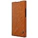 Sony Xperia XA2 Ultra Case,Mangix Flip PU Leather Wallet Smart Sleep Wake Protection Shell Case with Card Slot for Sony Xperia XA2 Ultra (Brown)