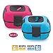 Lunch Box ~ Pinnacle Insulated Leak Proof Lunch Box for Adults and Kids - Thermal Lunch Container With NEW Heat Release Valve ~Set of 2~ Blue/Pink