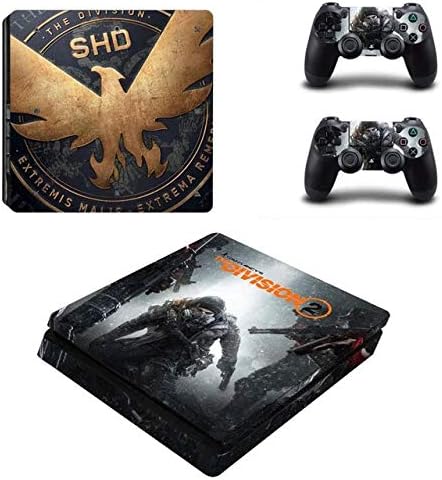 BALAKRISHNA THAKUR PS4 Slim Skin and DualShock 4 Skin - Gaming - PlayStation 4 Slim Vinyl Sticker for Console and Controller Skin
