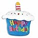 Cuddle Barn Birthday Cupcake Squeezer Lights Up and Plays Happy Birthday When Squeezed (Classic)