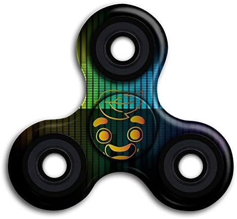 Gold Guava Juice Face Tri Fidget Hand Spinner Finger Toy