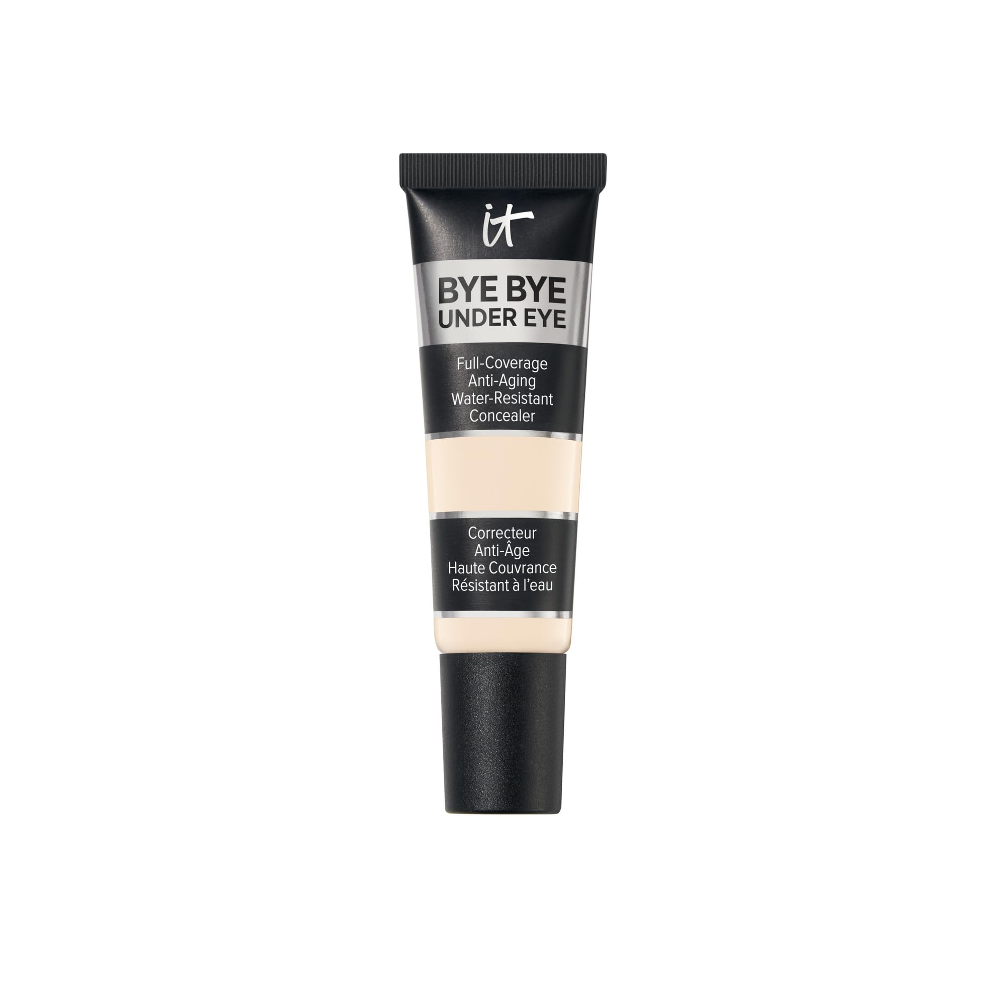 IT Cosmetics Bye Bye Under Eye Concealer, Highly Pigmented and Water-Resistant with Long-Wearing Finish