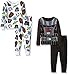 STAR WARS Toddler Boys Toddler 4-Piece Pajama Set, Black, 2T