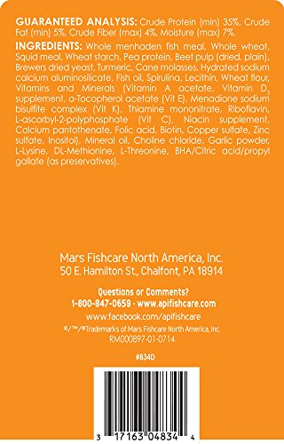 API GOLDFISH FLAKES Fish Food 5.7-Ounce Container