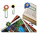 AVIRGO 8 Pcs Bookmark Paperclip Page Maker Set