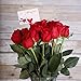 Juvale Floral Picks - 150-Pack Heart-Shaped Plastic Flower Arrangement Picks, Card Cardette Holders for Valentines Day and Anniversaries, Red, 13.4 Inches