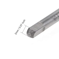 uxcell Machine Tap 3-48 UNC Thread 2B High Speed
