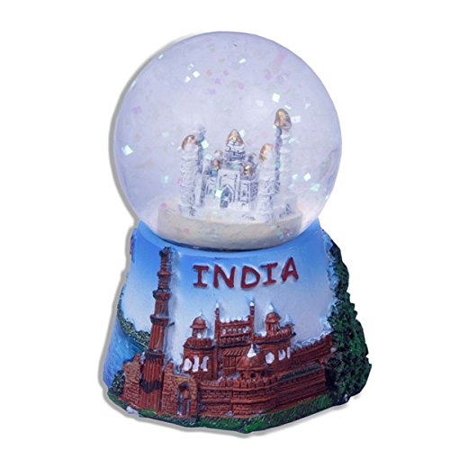 Beautiful Snow Globe Taj MahalIndia Souvenir Amazon.co.uk Kitchen & Home