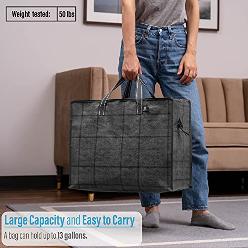 VENO 2 Pack 50L Medium Storage Bag, Organizer Bag, Moving bag, Storage